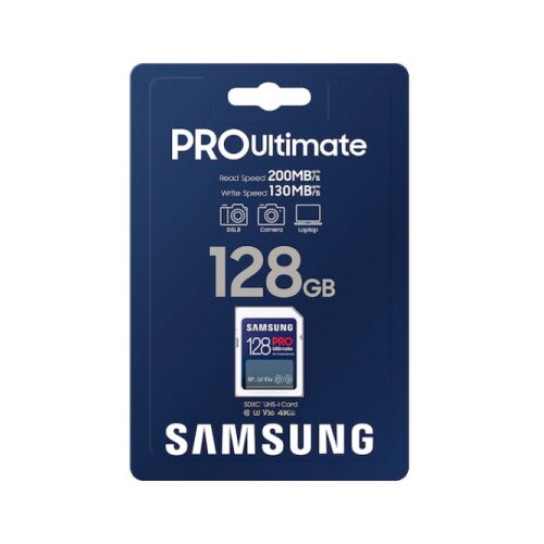 Samsung 128 GB SD Card PRO Ultimate Slike