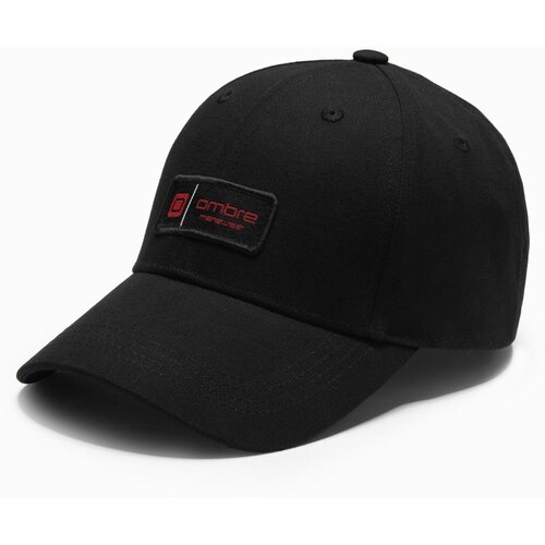 Ombre Men's baseball cap with patch - black Slike