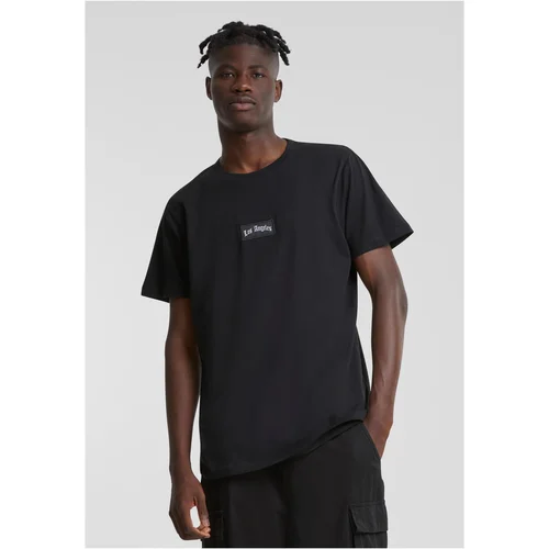 Mister Tee Men's T-shirt LA Sketch Patch black