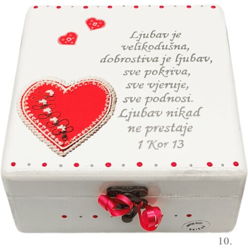  🎁 Darilo z ljubeznijo &ndash; &Scaron;katlice spominov za poroke in obletnice - 10. - 165180 Cene