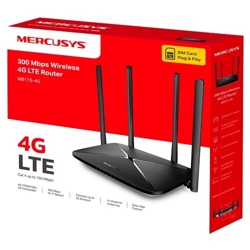Mercusys Router 4G MB115-4G Cijene