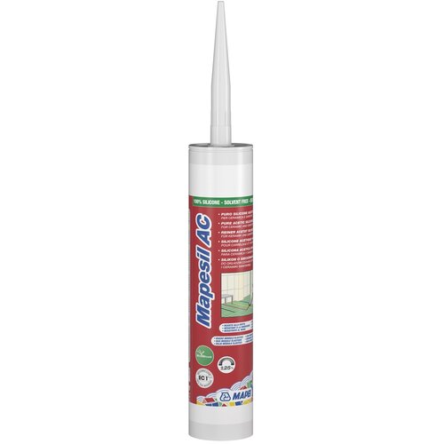 MAPEI SILIKONSKA TESNILNA MASA MAPESIL AC 125 310 ML GRAJSKO SIVA Cene