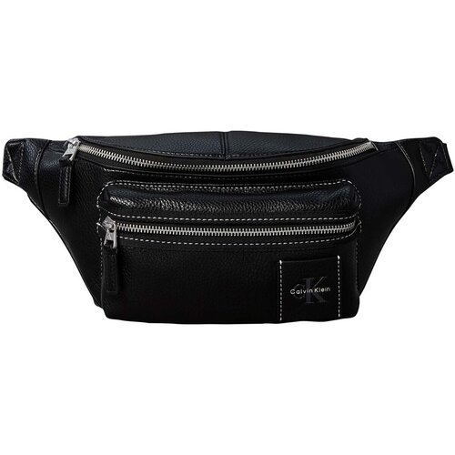 Calvin Klein Jeans Torbice za okrog pasu Bold Pebble Sling Črna Slike