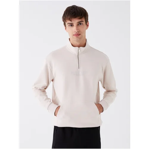 LC Waikiki Standing Collar Long Sleeve Men's Sweatshirt