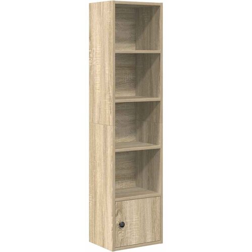 Maison Chic Knjižna omara - Knjižni regal sonoma hrast 31x24x127 cm inženirski les, (21725794) Slike