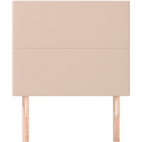  Uzglavlje Cappuccino 100x5x118/128 cm Imitacija kože Slike