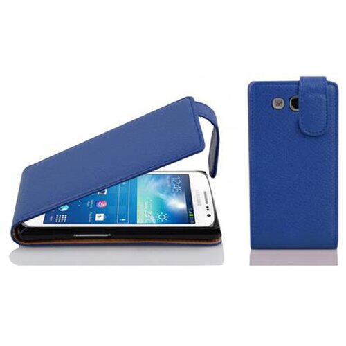 Cadorabo Ohi&scaron;je, združljivo z Samsung Galaxy EXPRESS 2 v mornarsko modra - Za&scaron;čitni ovitek v obliki flipa iz teksturiranega umetnega usnja, (20558853) Cene