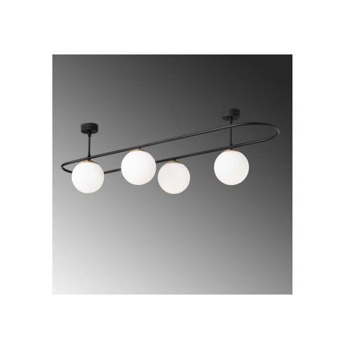 Opviq Luster Abakus 4891, metal, crna Slike