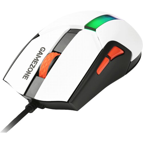 Tracer Optički gaming mi&amp;scaron; GAMEZONE COOL, RGB, 12000 dpi, USB, Bijeli Slike