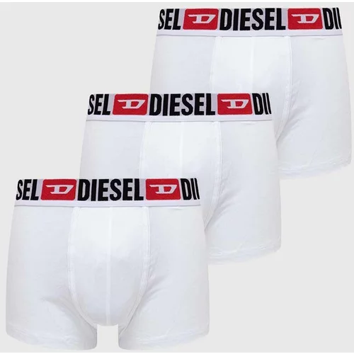 Diesel Bokserice 3-pack za muškarce, boja: bijela