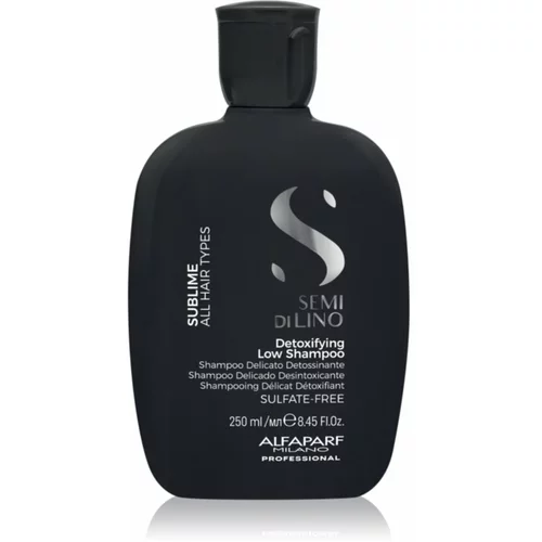 ALFAPARF MILANO Semi di Lino Sublime detoksikacijski šampon za čišćenje za sve tipove kose 250 ml
