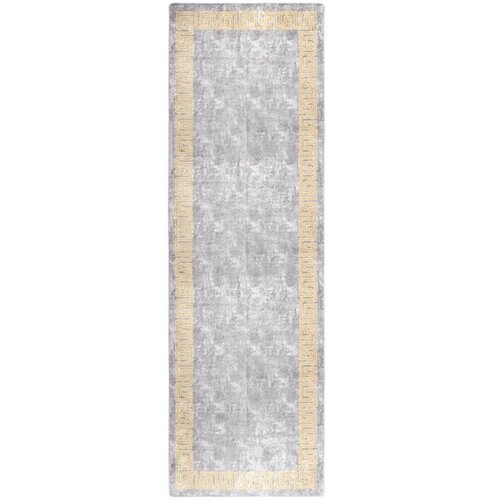  Pralna preproga 80x300 cm siva protizdrsna Slike