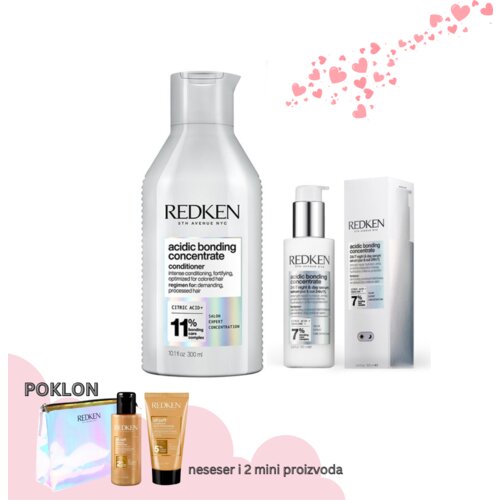 Redken ACIDIC BONDING CONCENTRATE set regenerator i serum Slike