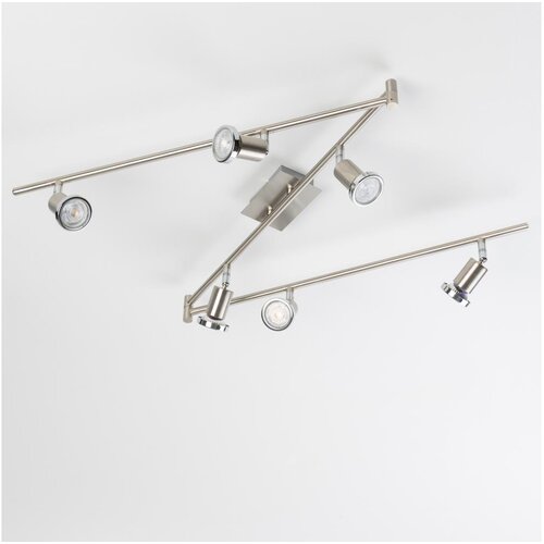  LED spot svetiljka 6xGU10/5W/230V mat hrom Slike