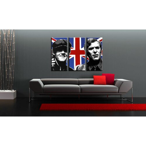 Ručno slikane slike na platnu pop art italian job Slike