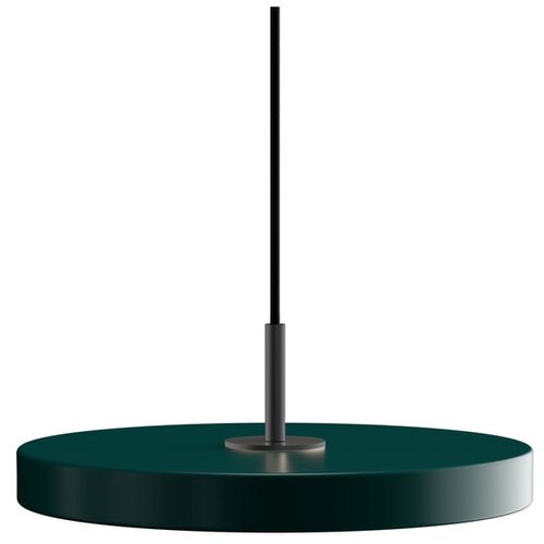 UMAGE Temno zelena LED viseča svetilka s kovinskim senčnikom ø 31 cm Asteria Mini – Cene