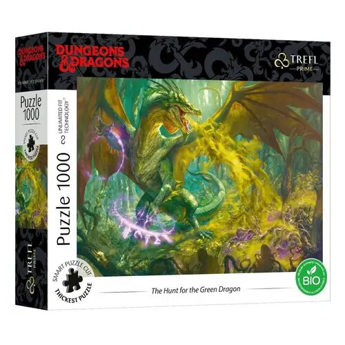 Trefl 1.000-delna sestavljanka Dungeons&amp,Dragons: Lov na zelenega zmaja - Cene