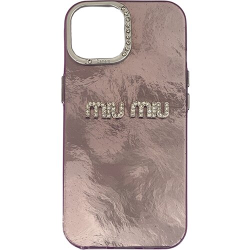  Glitter MiuMiu iPhone 16 Ljubičasta Cene