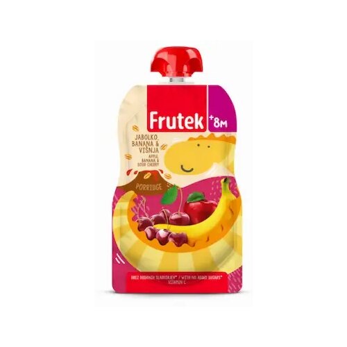 Frutek pouch višnja 100 gr 8M+ Cene
