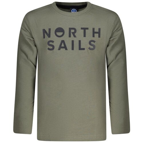 North Sails Dječja majica s dugim rukavima zelena Cijene