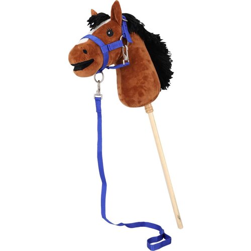 QHP Komplet oglavke in povodca Hobby horse - kobaltno modra Cene