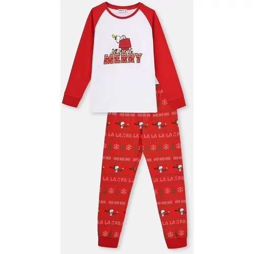 Dagi Pajama Set - Red - Graphic