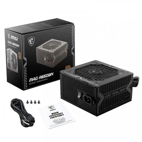 MSI MAG A500DN napajanje 500 W, 80 Plus Standard, 120 mm ventilator Cijene