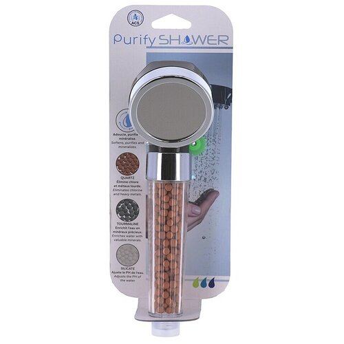  Ročna prha Purify Shower (&Scaron;tevilo funkcij: 2 kos, Prozorna) Cene
