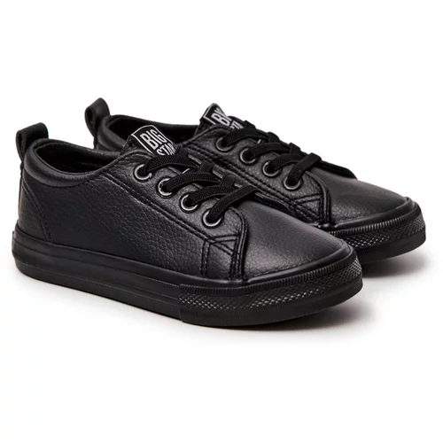 Kesi Leather Sneakers BIG STAR JJ374025 Black