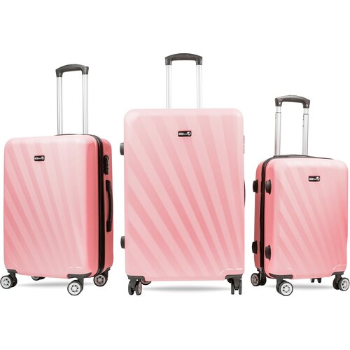  Set kofera AGA MR4653-Light Pink - svijetli pink Slike