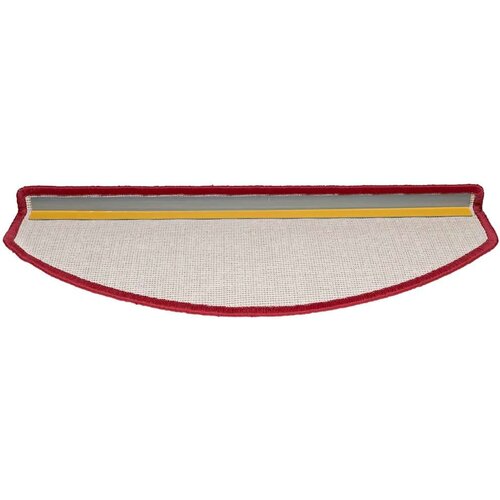  Otirači za stepenice 20 kom Bordeaux crveni 65x24x4 cm Slike