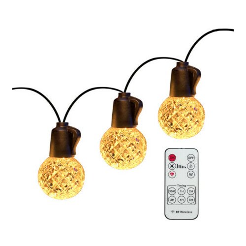 Elementa LED svetleći niz 15m, 20 sijalica ( SNZ-20WW/15M-DC ) Cene