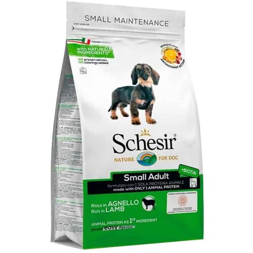 Schesir Hrana za odrasle pse malih rasa Small Adult, jagnjetina - 800 g Slike