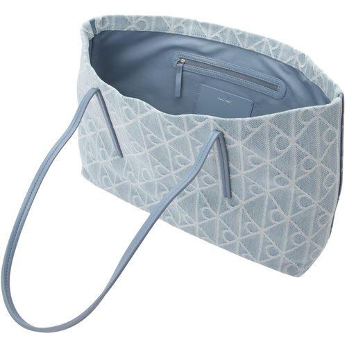 Calvin Klein Nakupovalna torba moder denim / svetlo modra Slike