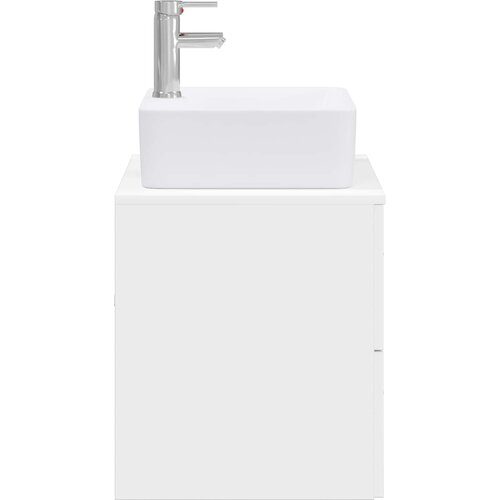  Set namje&amp;scaron;taja za kupaonicu Bijela Konstruirano drvo 62.5 x 44.5 x 50 cm Slike