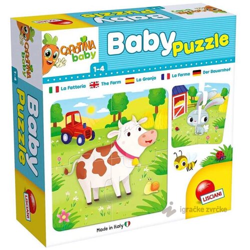 Lisciani carotina baby puzzle - puzzle za bebe Cene