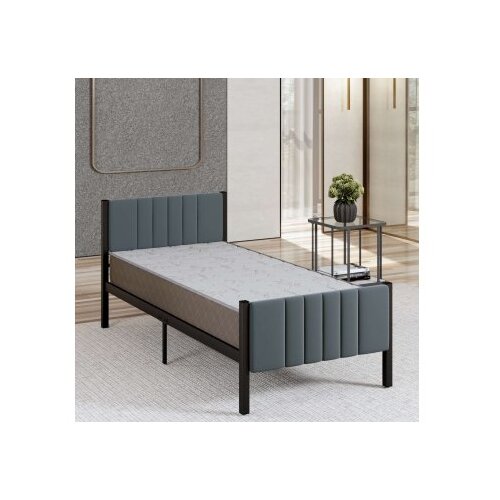 Hanah home Okvir kreveta Lotus, 90x200 cm, antracit Cijene