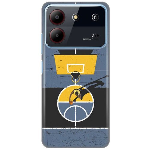  Maska za ZTE Blade A54 Court Silikonska Print Skin Slike