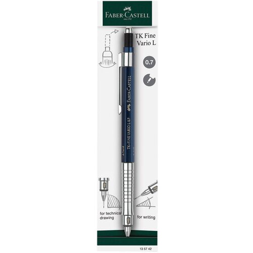 Olovka TEHNIČKA 0,7 MM TK-FINE VARIO L FABER CASTELL 135742 PLAVA Cene