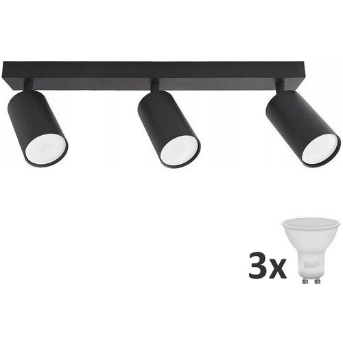  LED spot svetlo ANGIE 3xGU10/6W/230V crna Cene