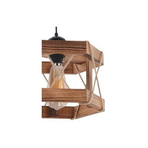 Opviq hexagonal antiquation brown chandelier Slike