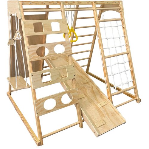 Chipolino dječja sprava za penjanje i ljuljačka - Wooden Slike