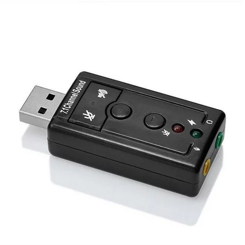 Ewent USB zvočna kartica Virtual 7.1, 3D (EW3762)
