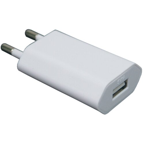  USB polnilec 230V / 5V, 1A, bel Cene