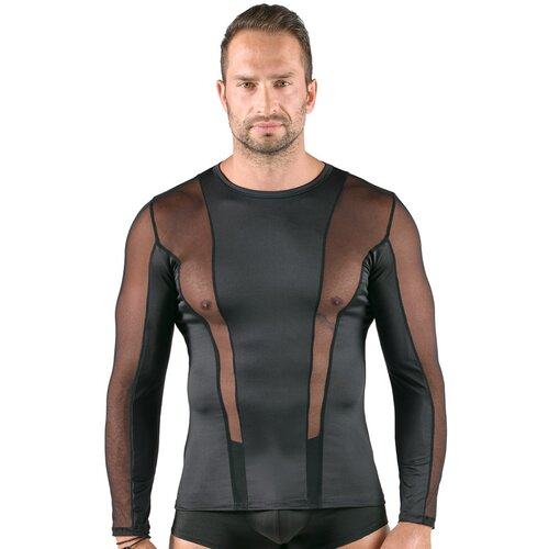 Svenjoyment Emphasising Long-sleeved Shirt 2161958 Black XXL Slike