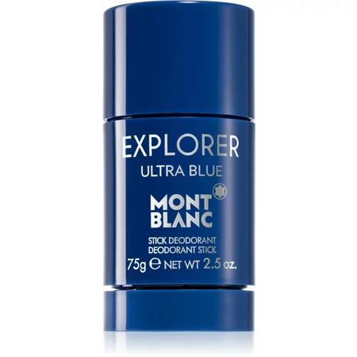 Montblanc explorer ultra blue deodorant v stiku 75 g za moške