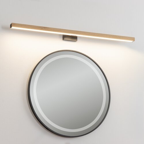  Brilagi-LED Osvetljenje za kupatilsko ogledalo WOODY MIRROR LED/15W/230V IP44 hrast/crna Slike