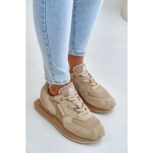 Big Star Ladies Leather Sneakers