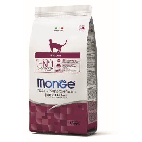 Monge Natural superpremium cat indoor - 400 g Cene
