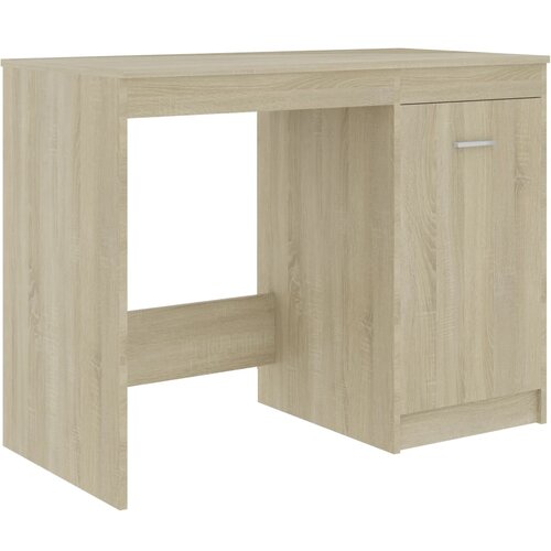 Maison Chic Pisalna miza - pisarniška miza - Računalniška miza sonoma hrast 100x50x76 cm iverna plošča, (21785228) Cene